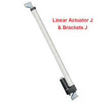 Quiet & Waterproof Linear Actuator IP67 Home and Outdoor Use 24 Inch 600mm (Model 0041943)
