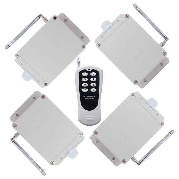 500M DC Wireless Remote Control Kit With 30A  Dry Contact Relay Output