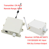 500M Radio Remote Switch Relay Output Controlled by AC 110/120/220V