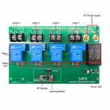 50M AC 110V 220V Power Output High Power Radio Remote Control Kit With Waterproof Case (Model 0020477)
