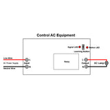 50M Small Range AC 85~240V Power Supply Output Wireless Remote Control Kit (Model 0020031)