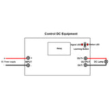 50M Small Range DC 8~15V 15~26V Power Output Wireless Remote Control Kit  (Model 0020009)