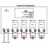 5KM 10A AC 110V 120V Long Range Radio Controlled Switch (Model 0020226)