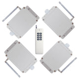 8 Buttons Transmitter To Control Four AC Receivers with 4 Modes Control