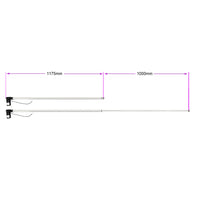 6000N Thrust 40 Inches 1000MM Stroke Industrial Linear Actuator Work With DC 12V 24V (Model 0041519)