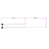 6000N Thrust 40 Inches 1000MM Stroke Industrial Linear Actuator Work With DC 12V 24V (Model 0041519)