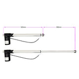 6000N Thrust 14 Inches 350MM Stroke Industrial Linear Actuator Work With DC 12V 24V (Model 0041533)
