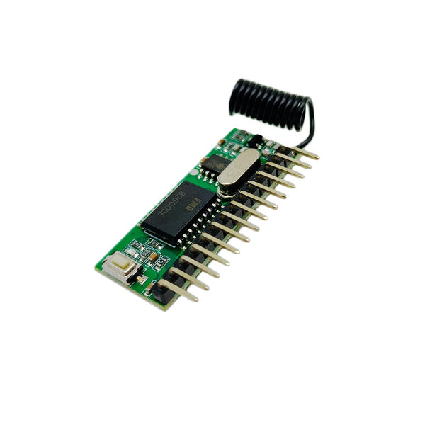 12 Channels 5V Superheterodyne RF Wireless Receiver Decode Module ...