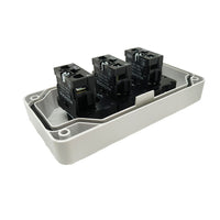 UP, STOP And DOWN Three Buttons Waterproof Manual Controller With Normally Open Contact (Model 0040024)