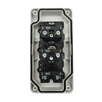 UP, STOP And DOWN Three Buttons Waterproof Manual Controller With Normally Open Contact (Model 0040024)