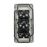 UP, STOP And DOWN Three Buttons Waterproof Manual Controller With Normally Open Contact (Model 0040024)