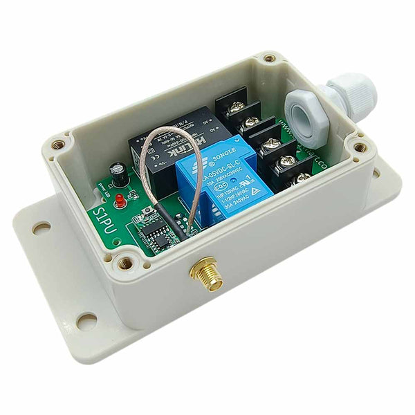 Receiver Module Ac 30A Wireless RC System 110V/220V AC Power 4 Receivers & a Remote ...