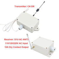 AC 110/120/220V Input Wireless Switch Dry Contact Trigger