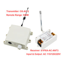AC 110V/120V/220V Output 500M Remote Switch Tiggered by AC Power