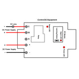 DC 30A Relay Output Radio Transmitter Receiver Kit Activated by Dry Contact (Model 0023010)