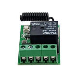 DC 5-12V Wireless Remote Control Small Receiver with 5A Relay Output (Model 0020646)
