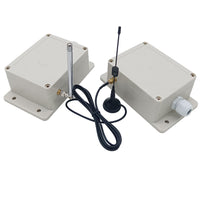 DC 5KM Long Range Wireless Switch System 2 Channels Dry Contact Output (Model 0020687)