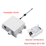 DC 8~15V/15~26V Input & Output Wireless Switch Controlled By DC Power