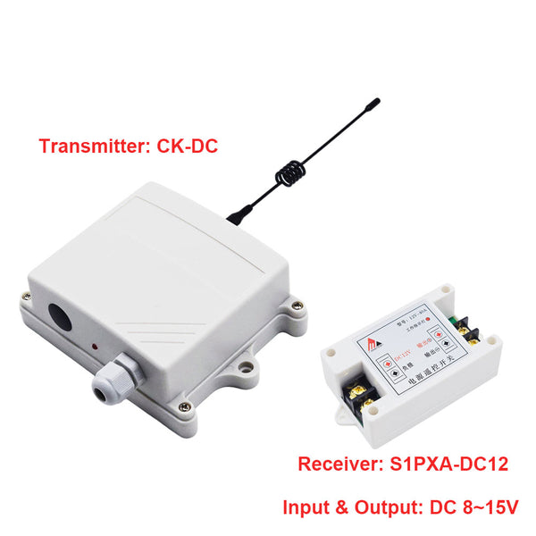 DC 8~15V/15~26V Input & Output Wireless Switch Controlled By DC Power