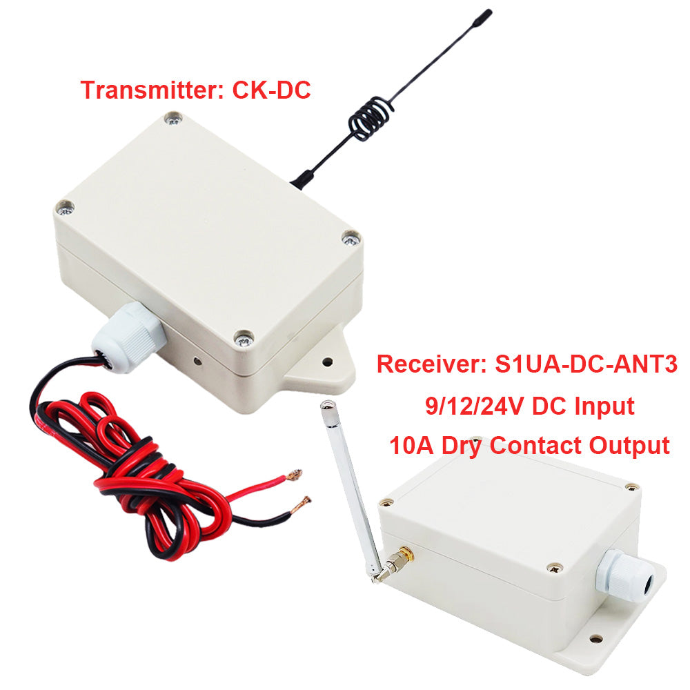 DC 9/12/24V Input Relay Output Remote Control Kit Triggered By DC Power ...