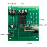 DC Wireless Remote Control Kit with Dry Contact Controlled Relay Output (Model 0023008)