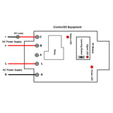 Dry Contact Switch AC 110/120/220V Input Triggered by Dry Contact Signal (Model 0023011)