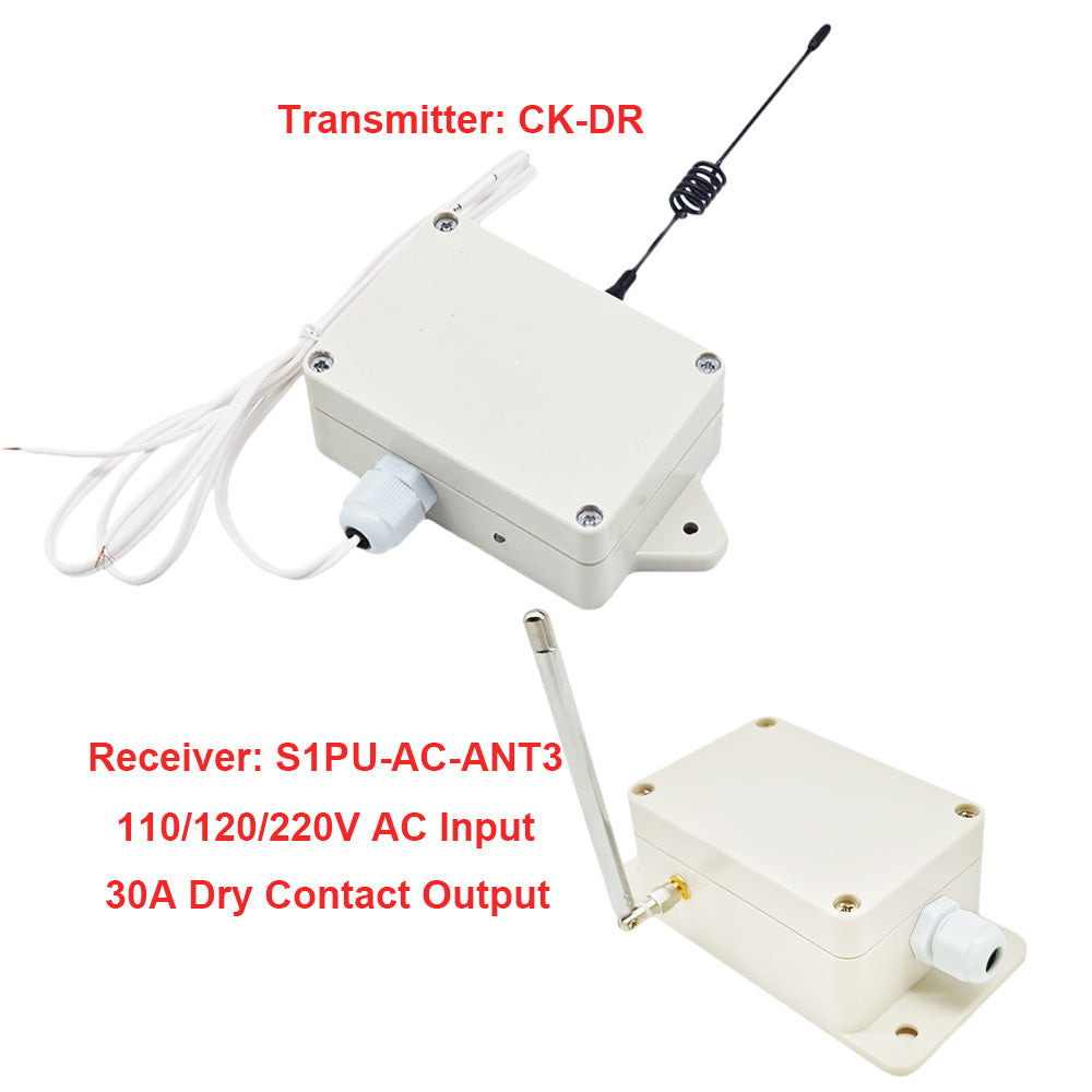 Dry Contact Switch AC 110/120/220V Input Triggered by Dry Contact ...