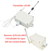 Dry Contact Switch AC 110/120/220V Input Triggered by Dry Contact Signal