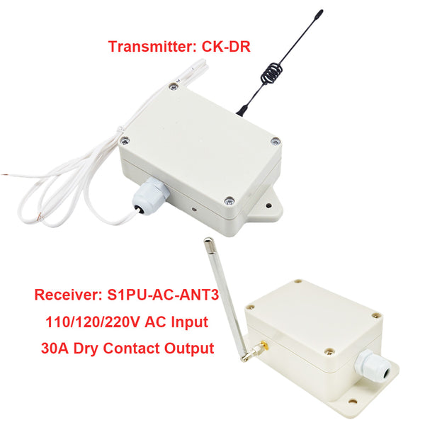 Dry Contact Switch AC 110/120/220V Input Triggered by Dry Contact Signal