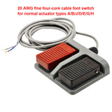 Dual Foot Switch for DC Motors / Electric Linear Actuators with Momentary Mode