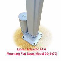 2000N Adjustable Stroke Linear Actuator 36 Inch 900MM With Normally Closed Magnetic Reed Switch (Model 0041734)