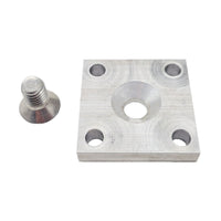 Head Fixed Mounting Square Plate Bracket for Electric Linear Actuator B