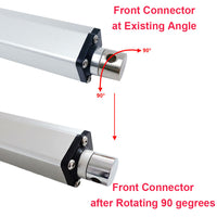 500N Thrust Electric Linear Actuator With Built-in Potentiometer and Position Feedback Stroke 40 Inches 1000MM (Model 0041676)