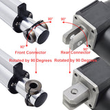 90° Rotation Option for Front and Rear Connector of Linear Actuator B