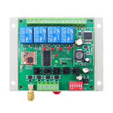 Master Slave Synchronization Module with 4-Channel Relay Output – 5000m Long Range and Bidirectional Transmitter Receiver for Remote Device Synchronization