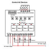 Master Slave Synchronization Module with 4-Channel Relay Output – 5000m Long Range and Bidirectional Transmitter Receiver for Remote Device Synchronization