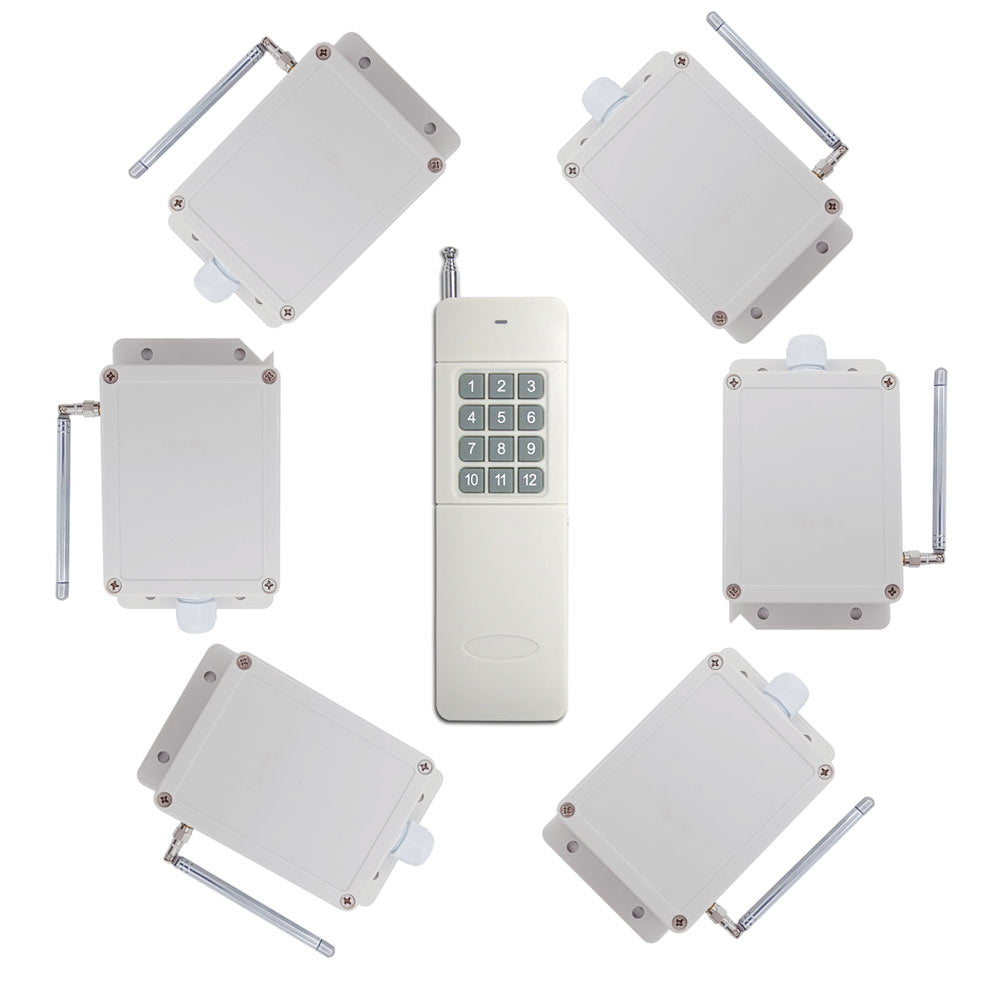 One-Control-Six 30A High Load RF Wireless Relay Switch – Wireless ...
