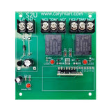 One-Control-Six 433MHz RF Wireless Relay Switch with 12 Channel Transmitter And 6 Receivers (Model 0020409)