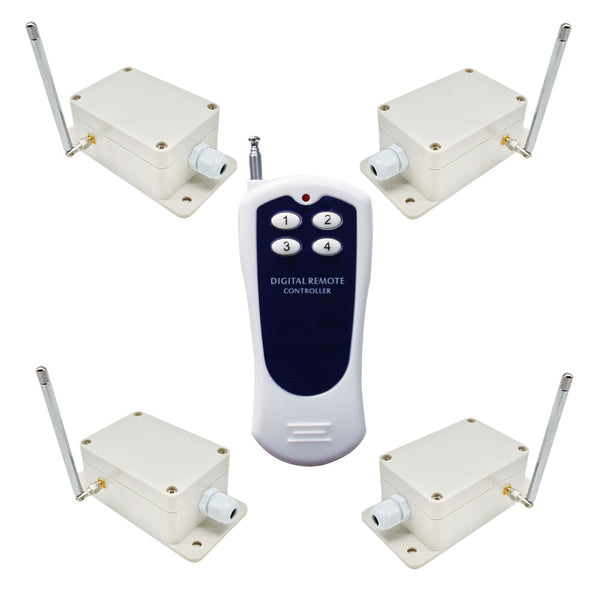 One-Transmitter-Many-Receivers System Control DC 10-80V Devices