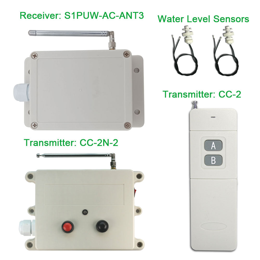 Remote Water Tank / Pump Level Controller Triggered By NO Dry Contact ...