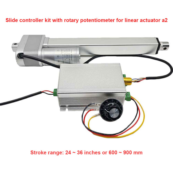 600-900MM Linear Actuator Slide Controller Kit External Potentiometer ...