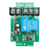 30A High Power Two Remote Control Four RF Receivers Dry Contact Relay Wireless RC Switch (Model 0020301)
