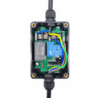 Weatherproof Wireless Outlet Switch Remote Control Outdoor Power Outlet (Model 0020778)