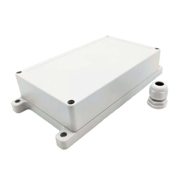 200mm x 120mm x 53mm Weatherproof Box with ears / Waterproof Case With Waterproof Connector (Model 0020940)