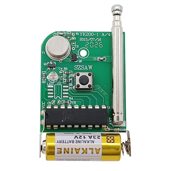 Re25 Transmitter Module 1 Button 100M Wireless Remote Control / Transmitter With cover ...