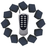 10A DC 6/9/12/24V RF Remote Controller-1 Transmitter & 12 Receivers