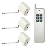 500M One Remote Control to Three Receivers Radio Remote Control System With 6 Dry Contacts Relays Outputs (Model 0020533)