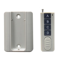 Wall Mounted Support 4 Buttons 500M RF Remote Control / Transmitter (Model 0021042)