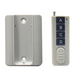 Wall Mounted Support 4 Buttons 500M RF Remote Control / Transmitter (Model 0021042)