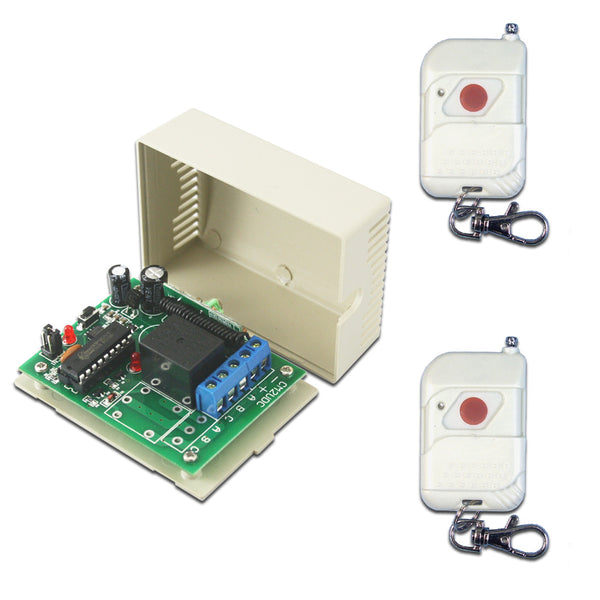 1 Channel DC 6V/9V/12V/24V Output Wireless Remote Switch Work in Self-locking Mode (Model 0020412)